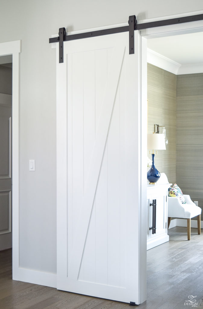 A Welcome Barn Door Addition to Our Home - ZDesign At Home