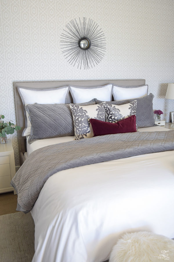 Fall/Winter Master Bedroom Updates - ZDesign At Home