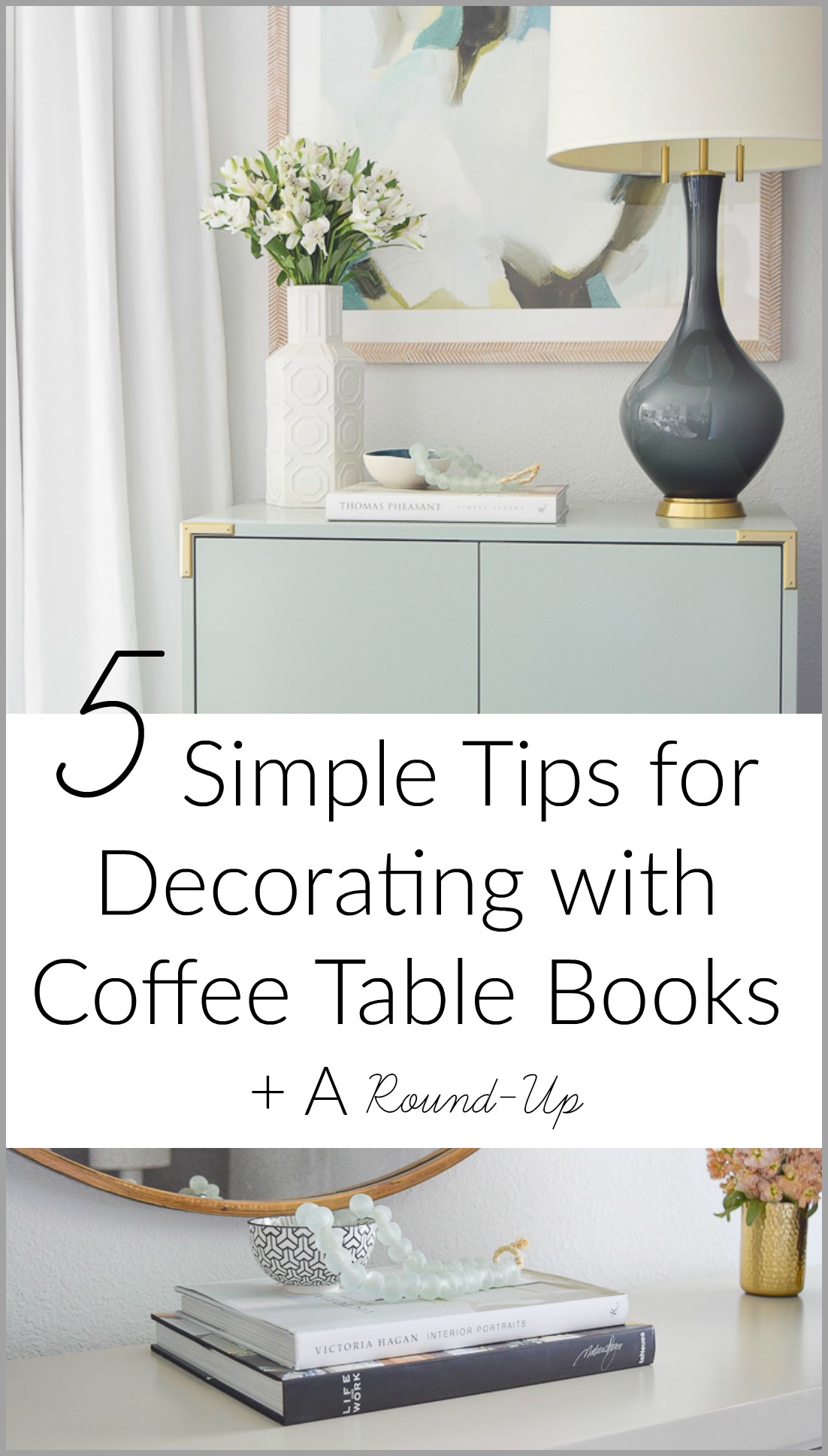 8 Ways Coffee-Table Books Can Be Used As Decor