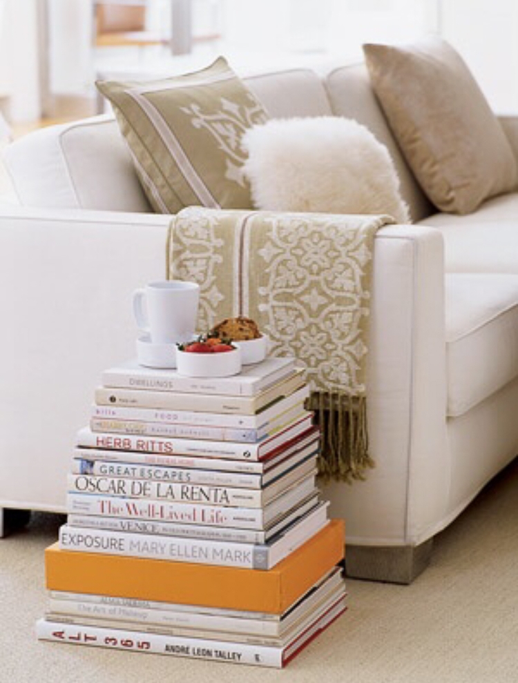 Decorating with Coffee Table Books