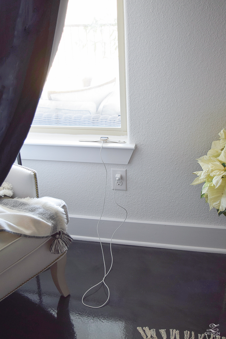 The Best Way To Hide Those Messy Phone Cords - ZDesign At Home