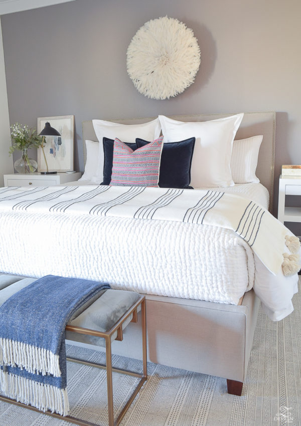 Tips to cozy your winter nest + A Bedroom Tour - ZDesign At Home