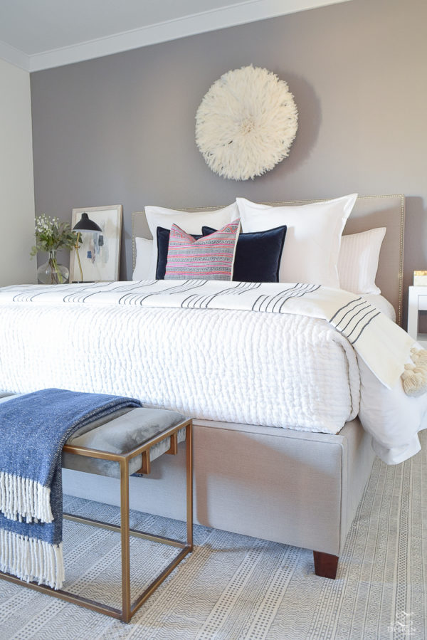 Tips to cozy your winter nest + A Bedroom Tour - ZDesign At Home