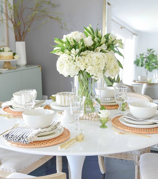 Simple Summer Table Scape - ZDesign At Home