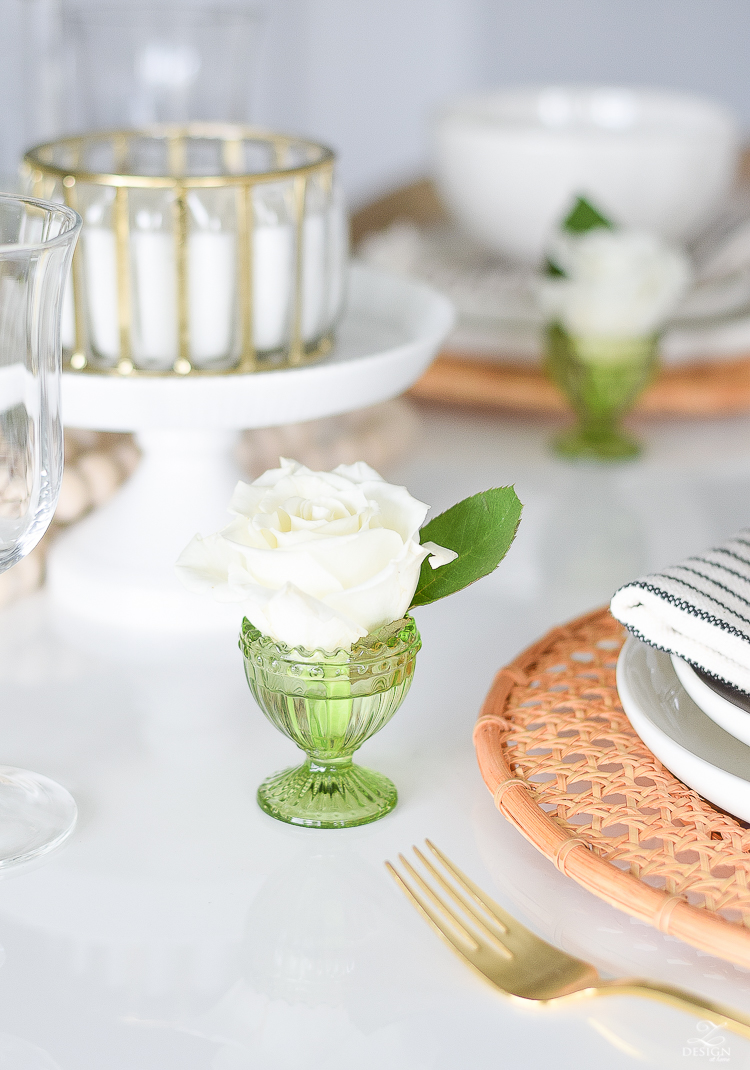Simple Easter Entertaining Ideas & Table scape