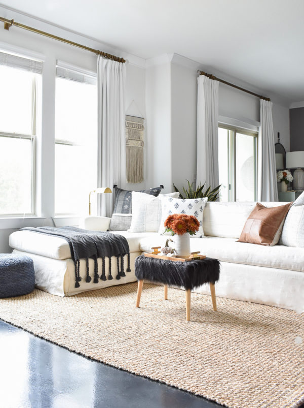 Simple, Modern Fall Decorating Ideas - ZDesign At Home