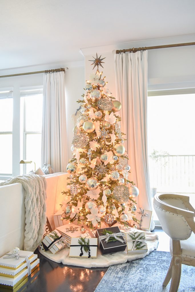 Styled For The Season Christmas Tour - Neutral Christmas Living ...