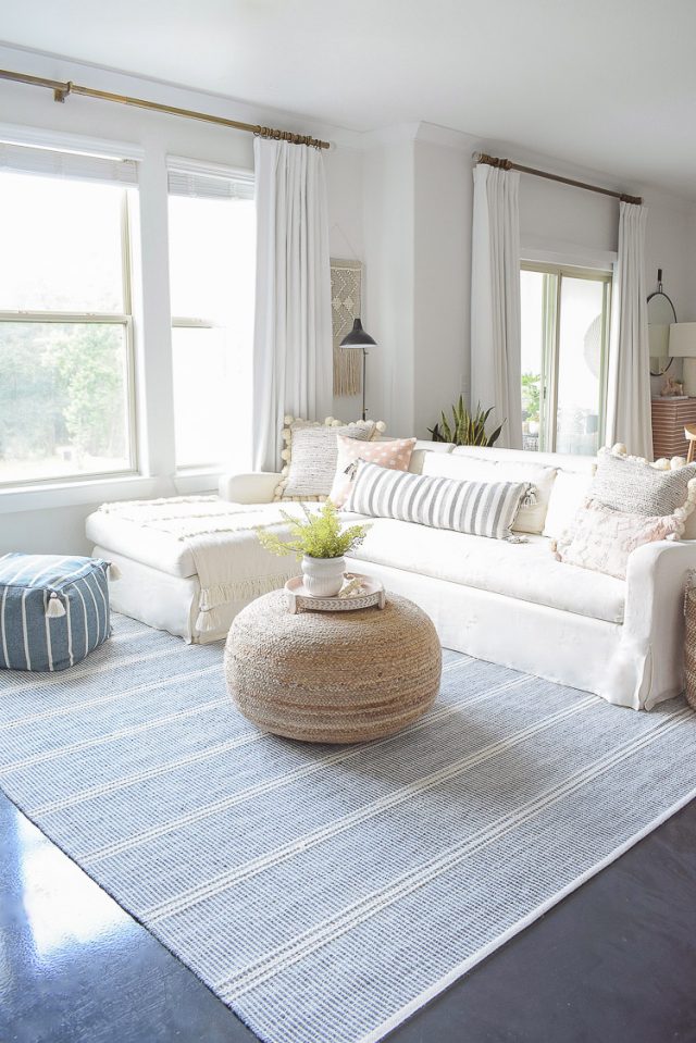 Summer Your Home Living Room Tour - ZDesign At Home