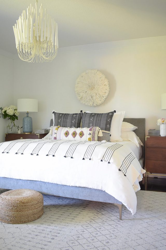 Boho Chic Summer Bedroom Tour - ZDesign At Home