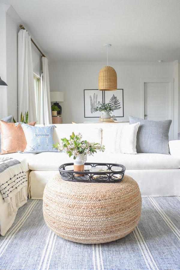 Spring Living Room Tour - ZDesign At Home