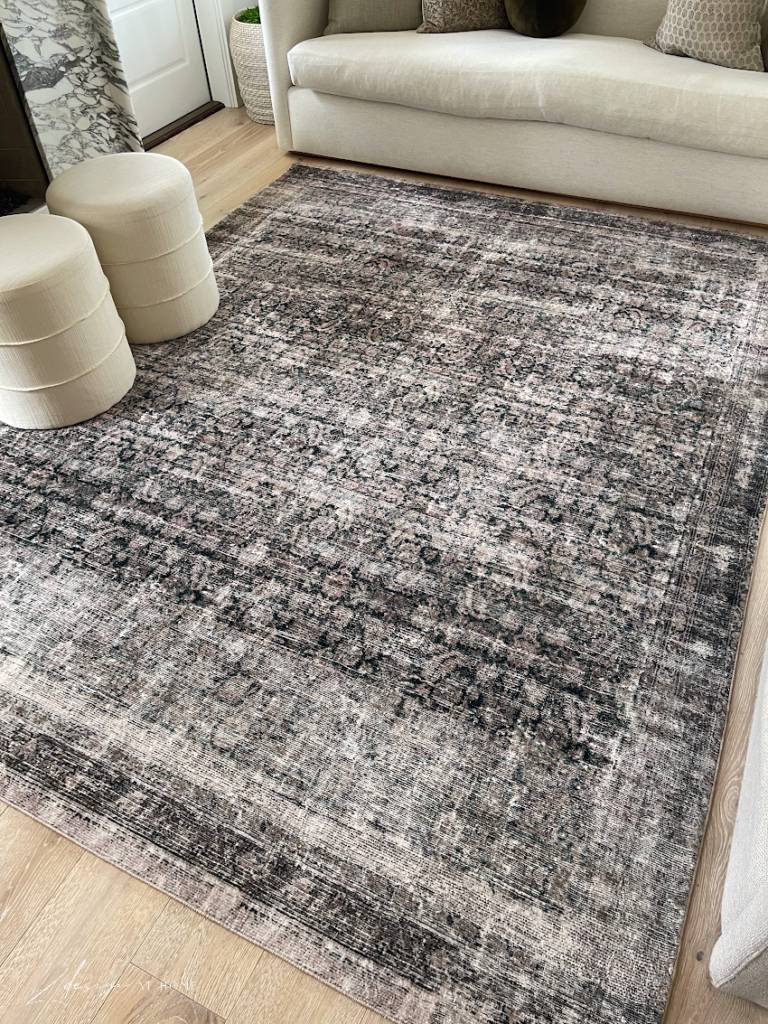 amber lewis loloi morgan navy sand cloudpile rug - vintage inspired rug 